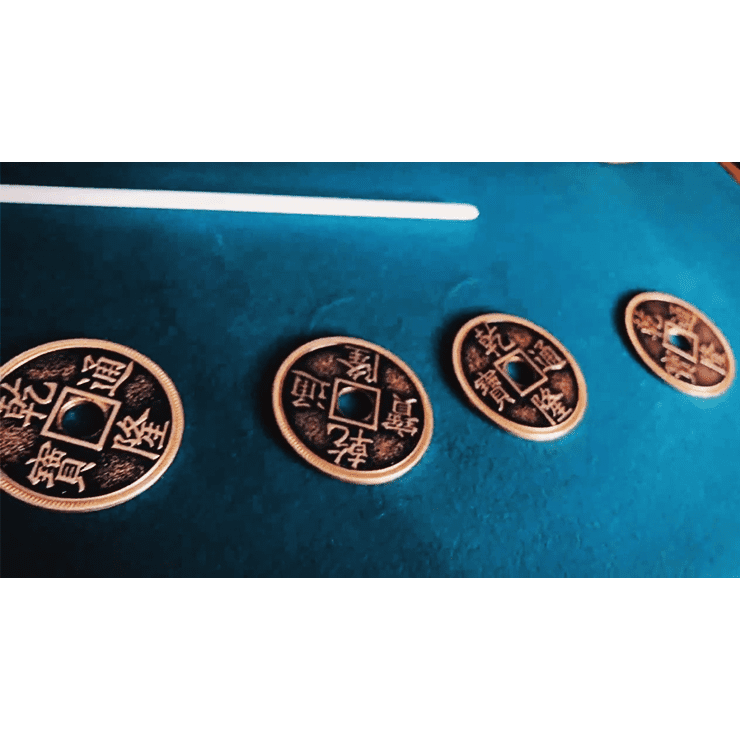 Silver Chinese Coins Set by Lion Miracle - Trick