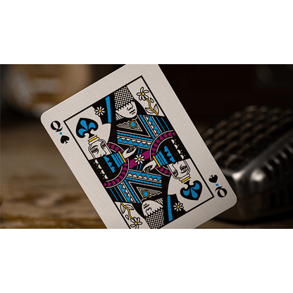 The Beatles (Blue) Playing Cards by theory11