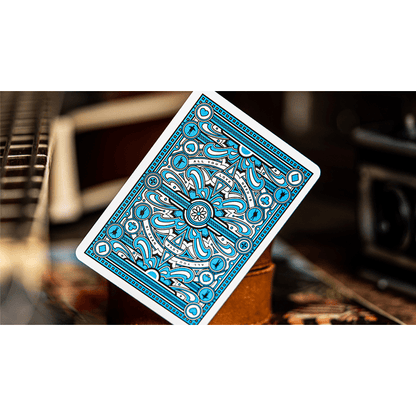 The Beatles (Blue) Playing Cards by theory11