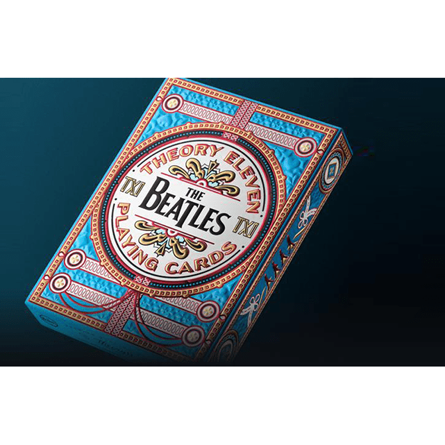 The Beatles (Blue) Playing Cards by theory11