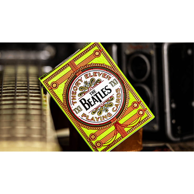 The Beatles (Green) Playing Cards by theory11