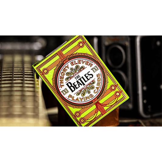 The Beatles (Green) Playing Cards by theory11