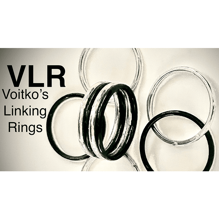 VLR Voitko's Linking Rings Size 10 (Gimmick and Online Instructions) - Trick