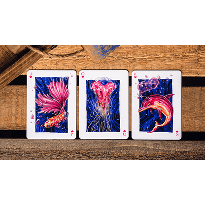 False Anchors V4 (Deep Sea)  Playing Cards by Ryan Schlutz