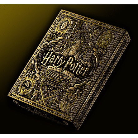 Harry Potter (Yellow-Hufflepuff) Playing Cards by theory11