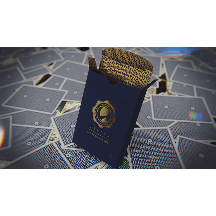 DMC ELITES: V4 Sovereign Blue Playing Cards