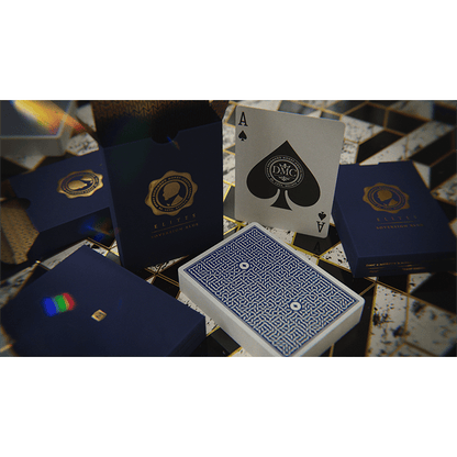 DMC ELITES: V4 Sovereign Blue Playing Cards