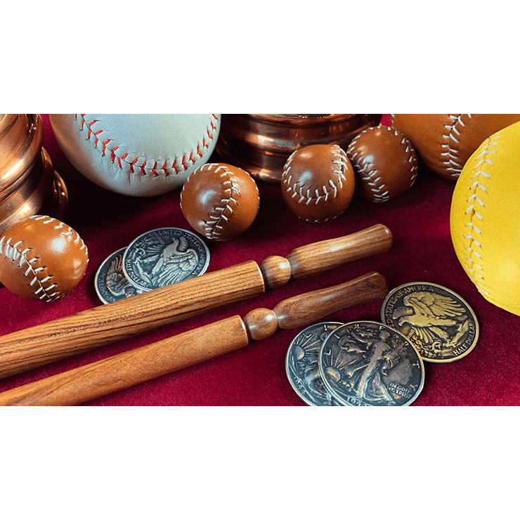 Wooden wand PRO (Standard Brown) by Harry He & Bacon Magic - Trick