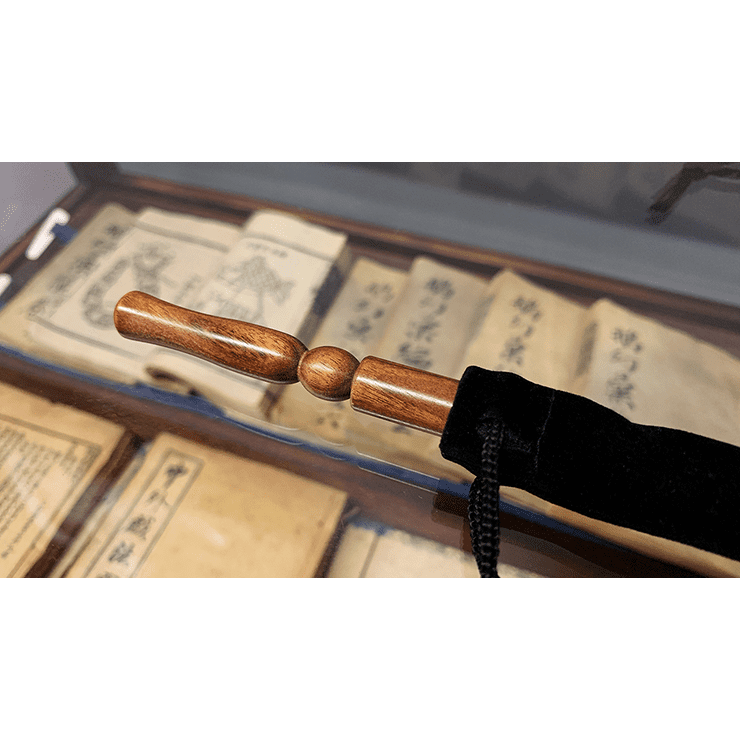 Wooden wand PRO (Standard Brown) by Harry He & Bacon Magic - Trick