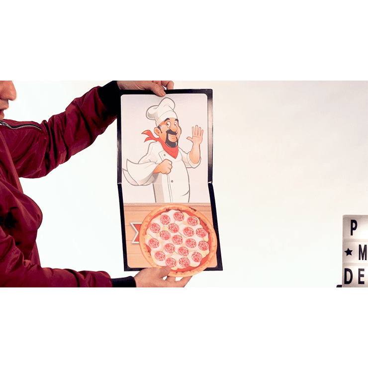 PIZZA MAGIC (Gimmicks and Online Instructions) by Gustavo Raley - Trick