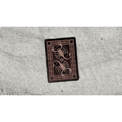 Bicycle Scorpion (Brown) Playing Cards