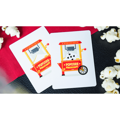 Popcorn Playing Cards by Fast Food Playing Cards