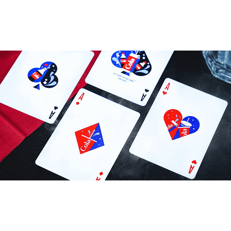 Cola Playing Cards by Fast Food Playing Cards