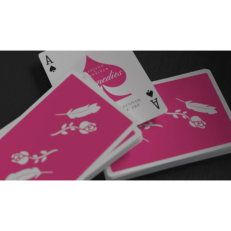 Pink Remedies Playing Cards by Madison x Schneider