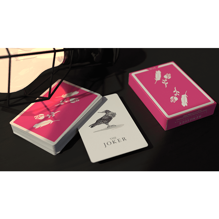 Pink Remedies Playing Cards by Madison x Schneider