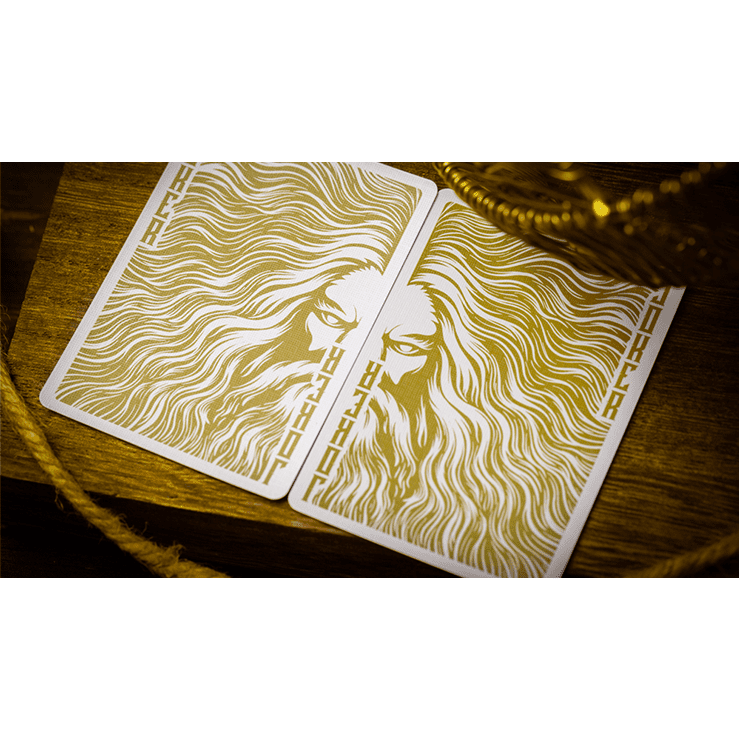 Zeus Mighty Gold Playing Cards by Chamber of Wonder