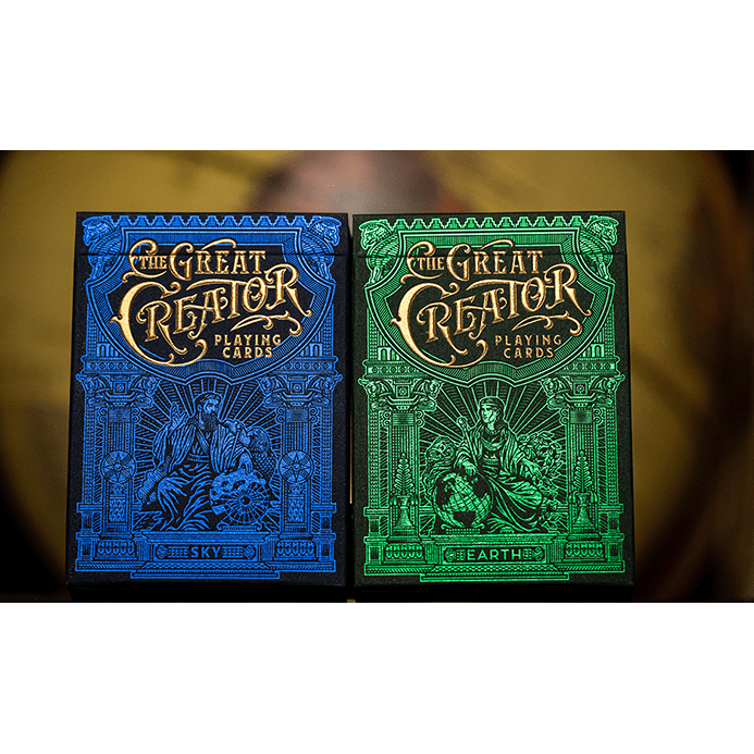 The Great Creator: Earth Edition Playing Cards by Riffle Shuffle