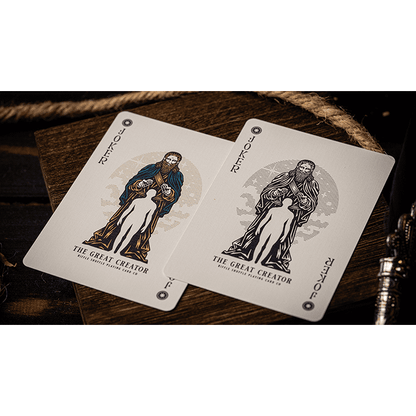 The Great Creator: Sky Edition Playing Cards by Riffle Shuffle