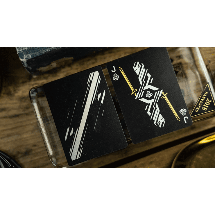 Odyssey Genesys (Black) Edition Playing Cards by Sergio Roca