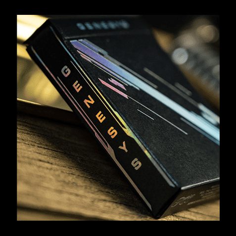 Odyssey Genesys (Black) Edition Playing Cards by Sergio Roca