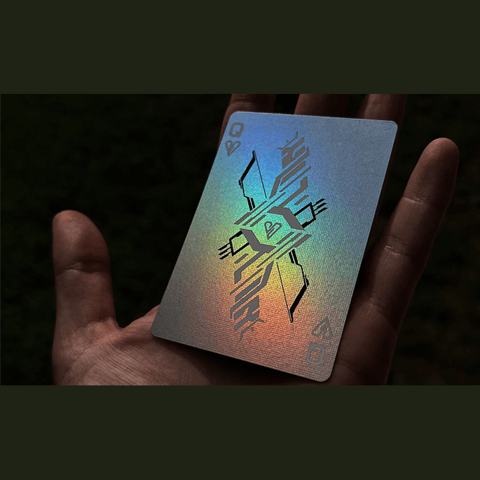 Odyssey Genesys (Holographic) Edition Playing Cards by Sergio Roca