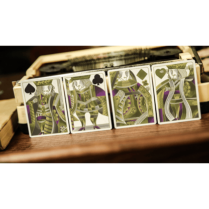 Reminisce (Green) Playing Cards