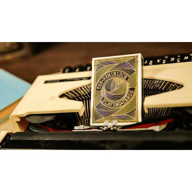 Reminisce (Green) Playing Cards