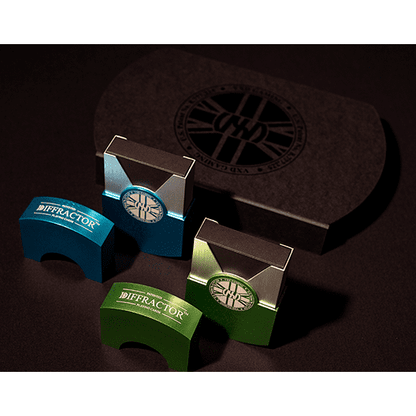 London Diffractor Double Metal Playing Card Set