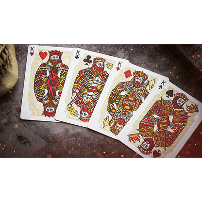 Sacred Fire (Eternal Flame) Playing Cards by Riffle Shuffle