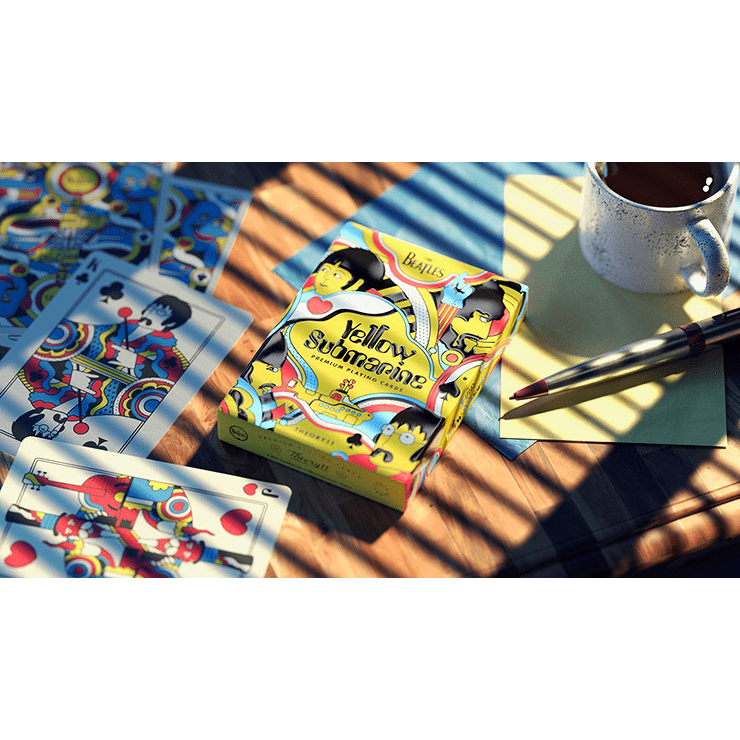 The Beatles (Yellow Submarine) Playing Cards by theory11