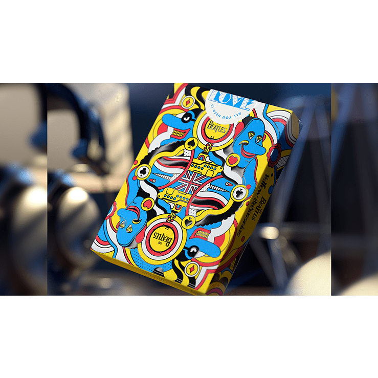 The Beatles (Yellow Submarine) Playing Cards by theory11