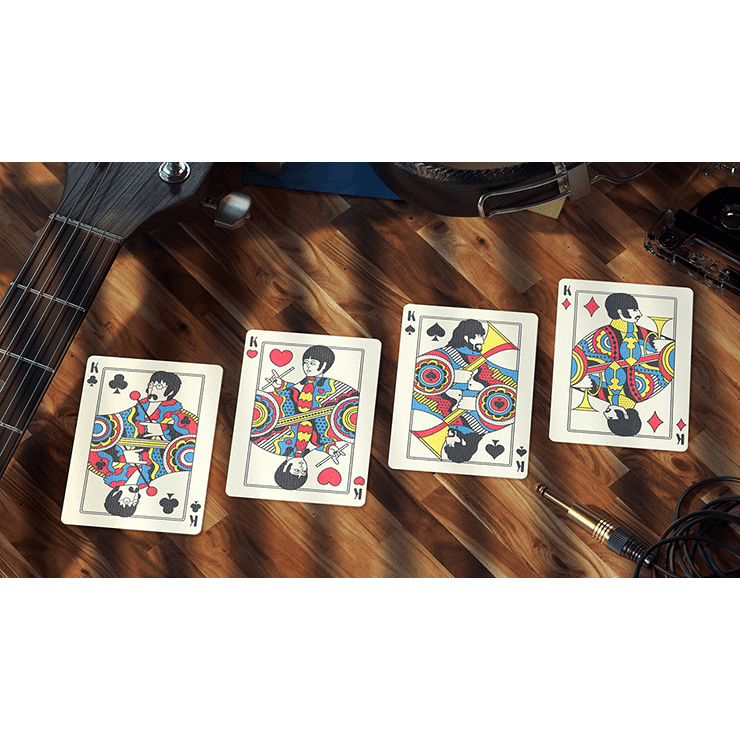 The Beatles (Yellow Submarine) Playing Cards by theory11