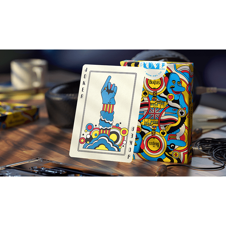 The Beatles (Yellow Submarine) Playing Cards by theory11