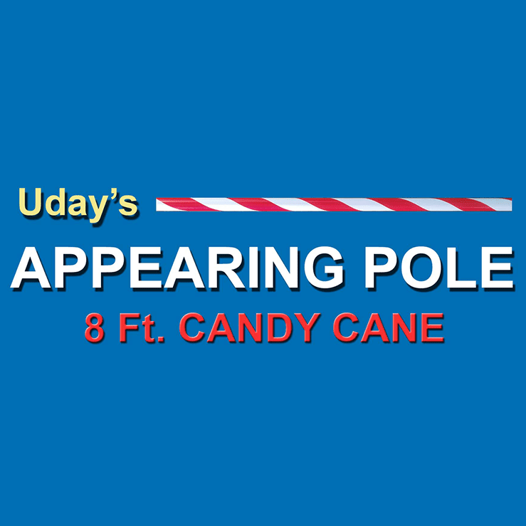 APPEARING POLE (CANDY CANE) by Uday Jadugar - Trick
