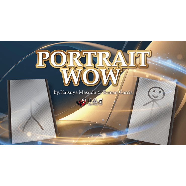 PORTRAIT WOW (Gimmick and Online Instructions) by Katsuya Masuda and Roman Garcia - Trick