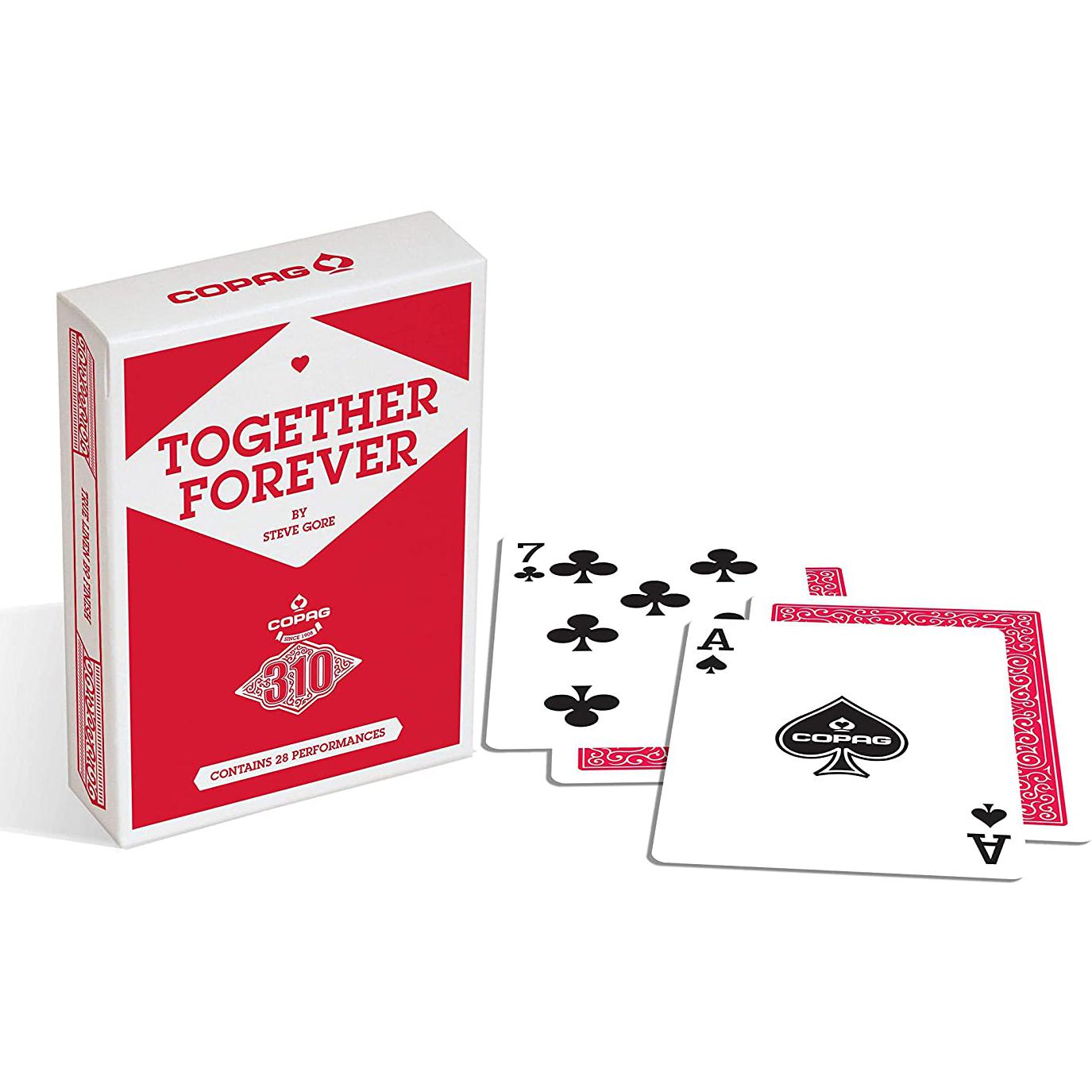 Together Forever RED Playing Cards