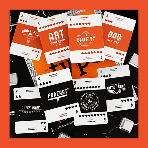 Graphic Design CheatSheet V3 Playing Cards