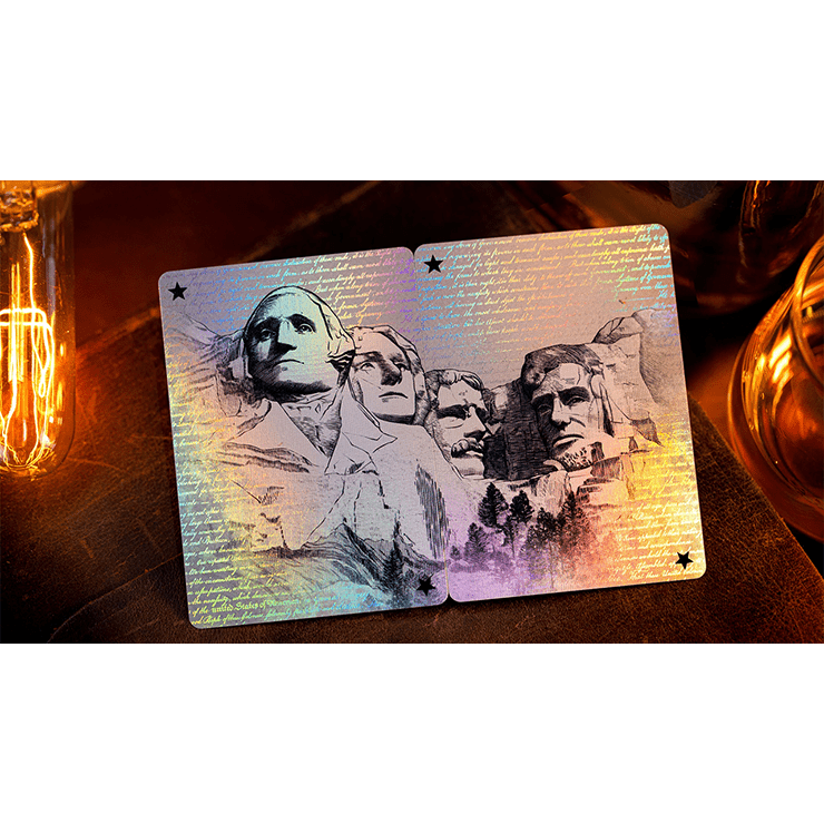 Holographic Legal Tender Playing Cards by Kings Wild Alakazam Magic Holographic Legal Tender Playing Cards by Kings Wild Alakazam Magic