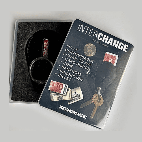 Interchange (Gimmicks and Online Instructions) by Gary James - Trick