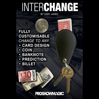 Interchange (Gimmicks and Online Instructions) by Gary James - Trick