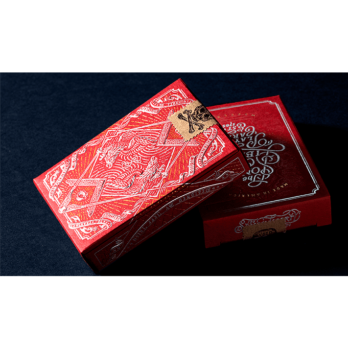 Sons of Liberty Patriot Red Playing Cards