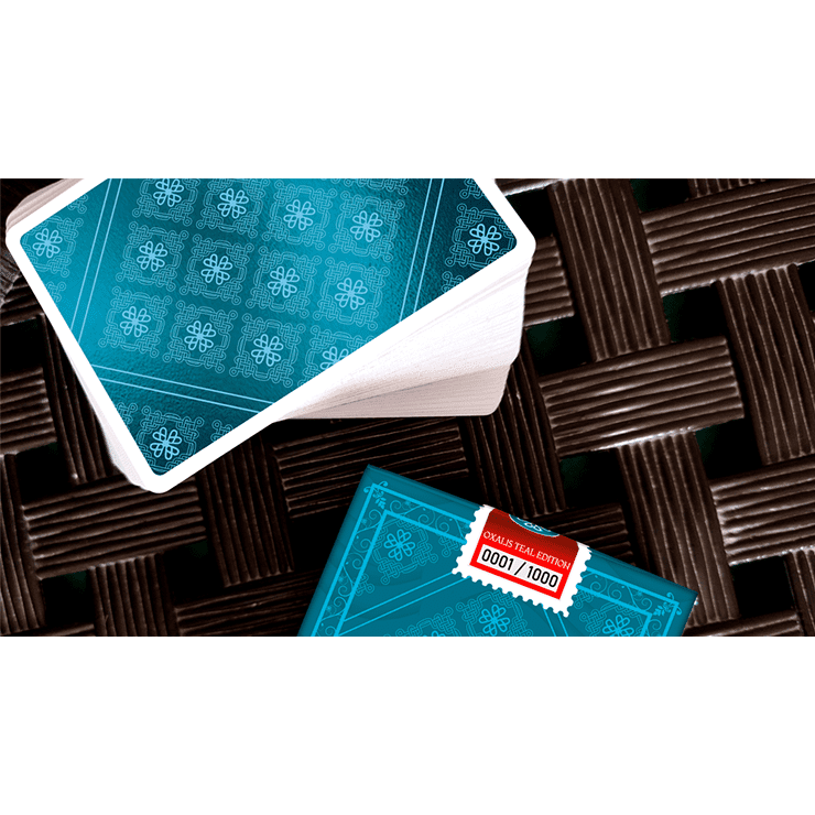 Oxalis (Teal Edition) Playing Cards