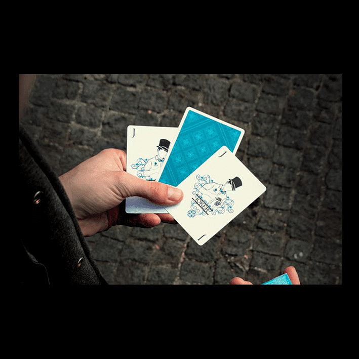 Oxalis (Teal Edition) Playing Cards