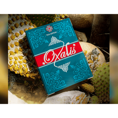 Oxalis (Teal Edition) Playing Cards