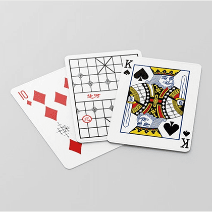 Chinese Chessboard Playing Cards by Anywhere Worldwide