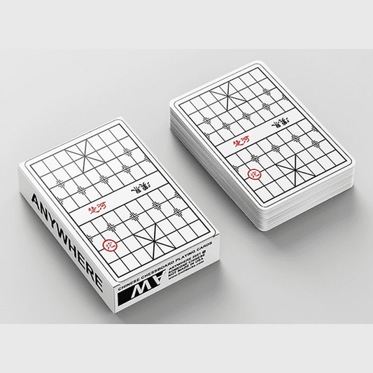 Chinese Chessboard Playing Cards by Anywhere Worldwide