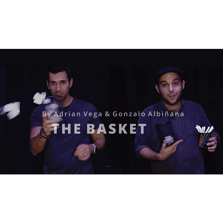 THE BASKET STAGE (Gimmicks and Online Instructions) by Gonzalo Albiñana & Adrian Vega - Trick