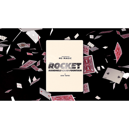 THE ROCKET Card Fountain RIGHT HANDED (Wireless Remote Version) by Bond Lee - Trick