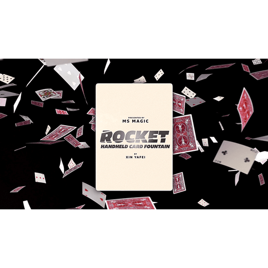 THE ROCKET Card Fountain LEFT HANDED (Wireless Remote Version) by Bond Lee - Trick