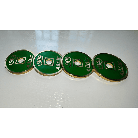 CHINESE COIN GREEN by N2G - Trick